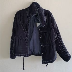 QED London Ruched Puffer Jacket